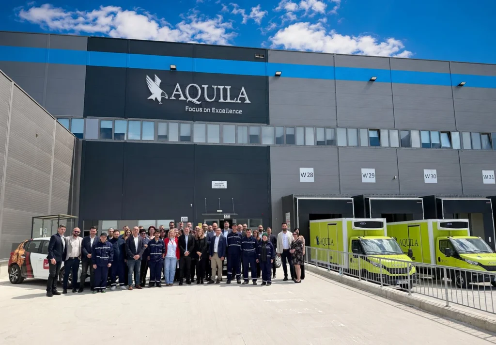 AQUILA a inaugurat un centru logistic de 9.000 mp la Bacău, cu o investiție de peste 1,2 milioane de euro