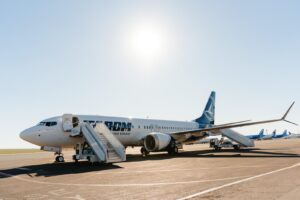 Boeing 737 MAX „Ivan Patzaichin” a intrat în flota TAROM cu un zbor inaugural București – Chișinău